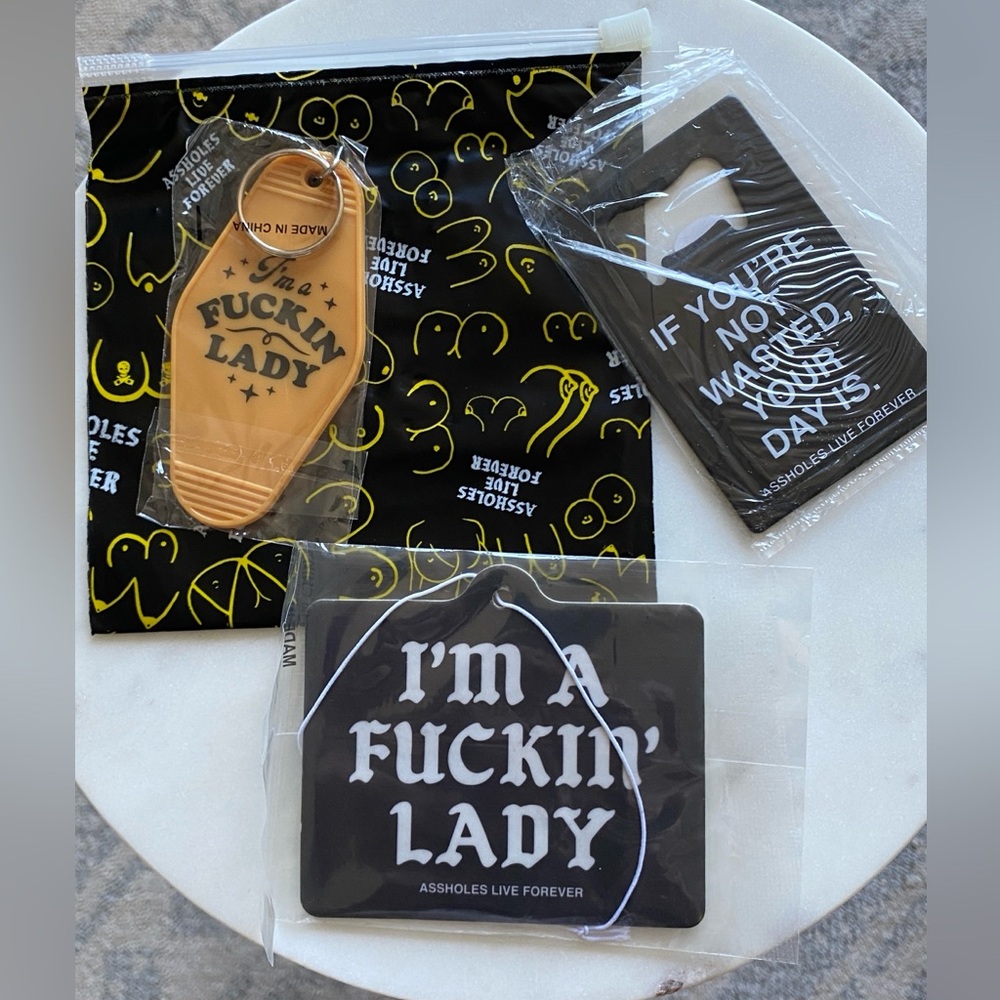 Assholes Live Forever small items grab bag